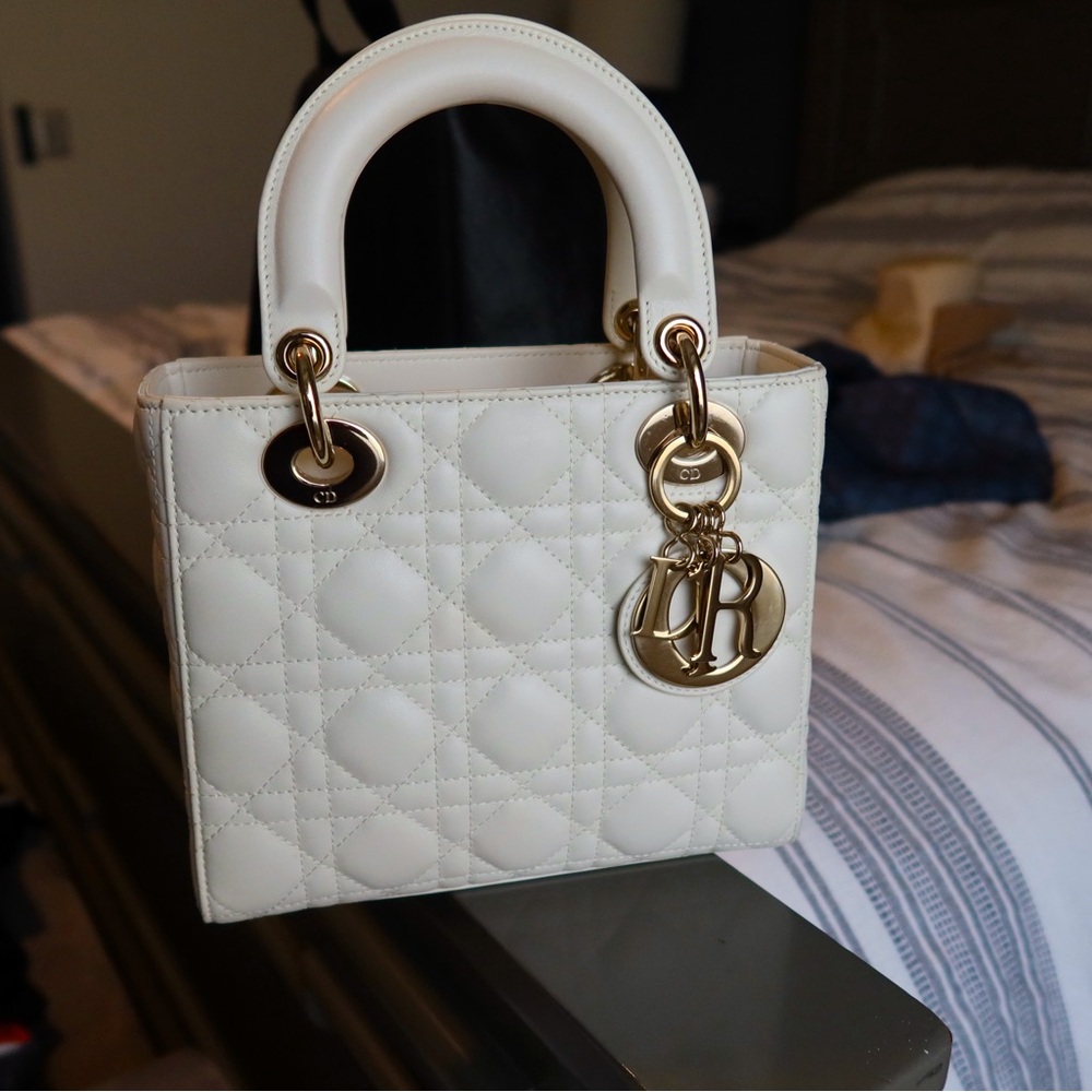My Lady Dior ABC white